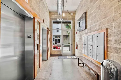 a view of lobby with livingroom