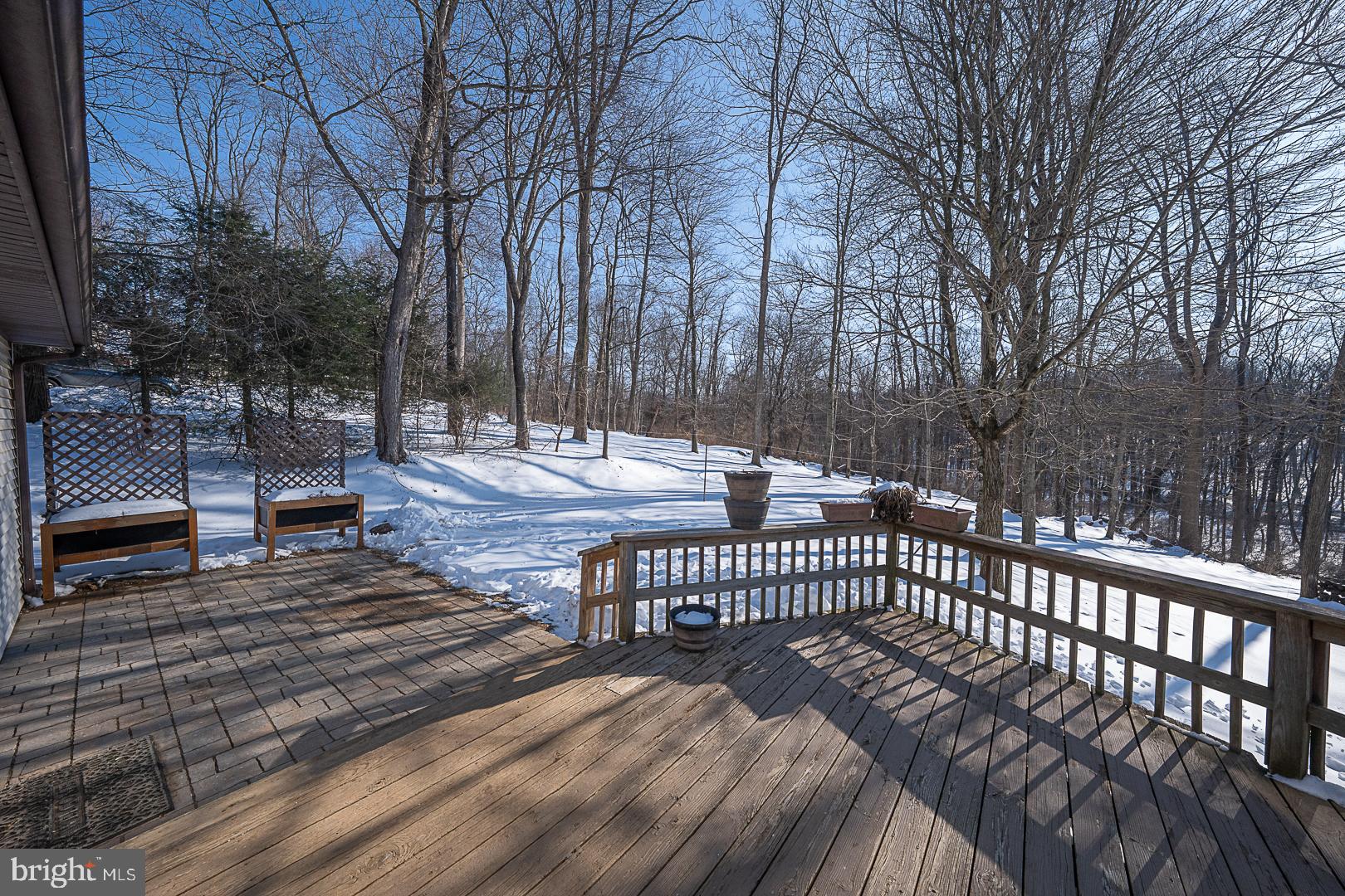 244 South Bonsall Road Coatesville, PA 19320 - Photo 12 of 48 a view of street with wooden deck and trees