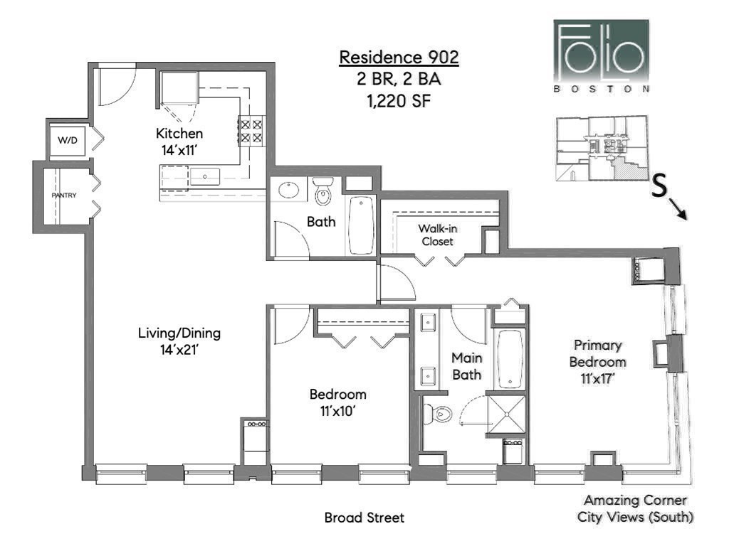 80 Broad Street, Unit 902 Boston, MA 02110 - Photo 19 of 30 a picture of a book and a bed