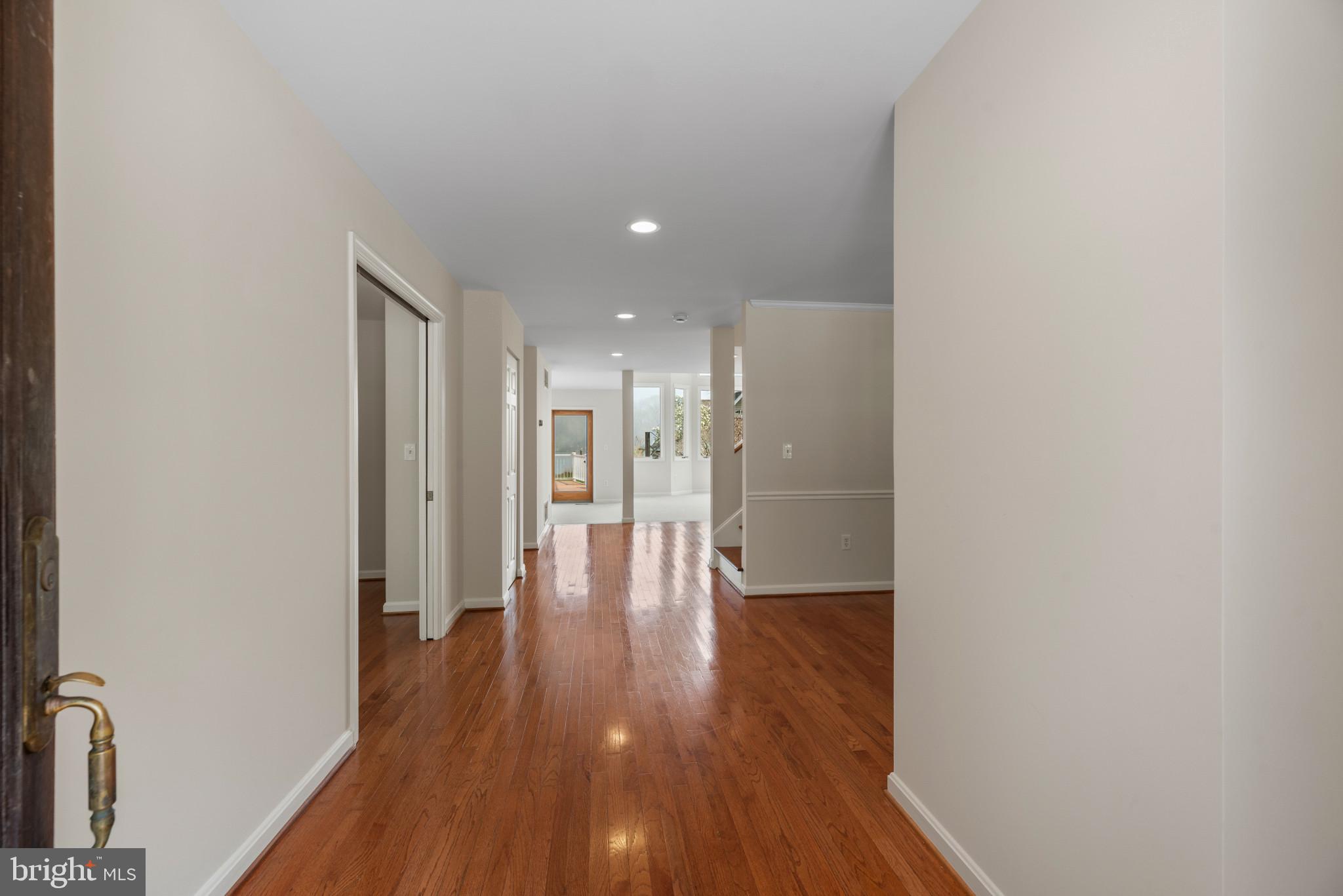 5929 Deale Beach Road Deale, MD 20751 - Photo 6 of 58 Corridor featuring light wood-style floors and rec