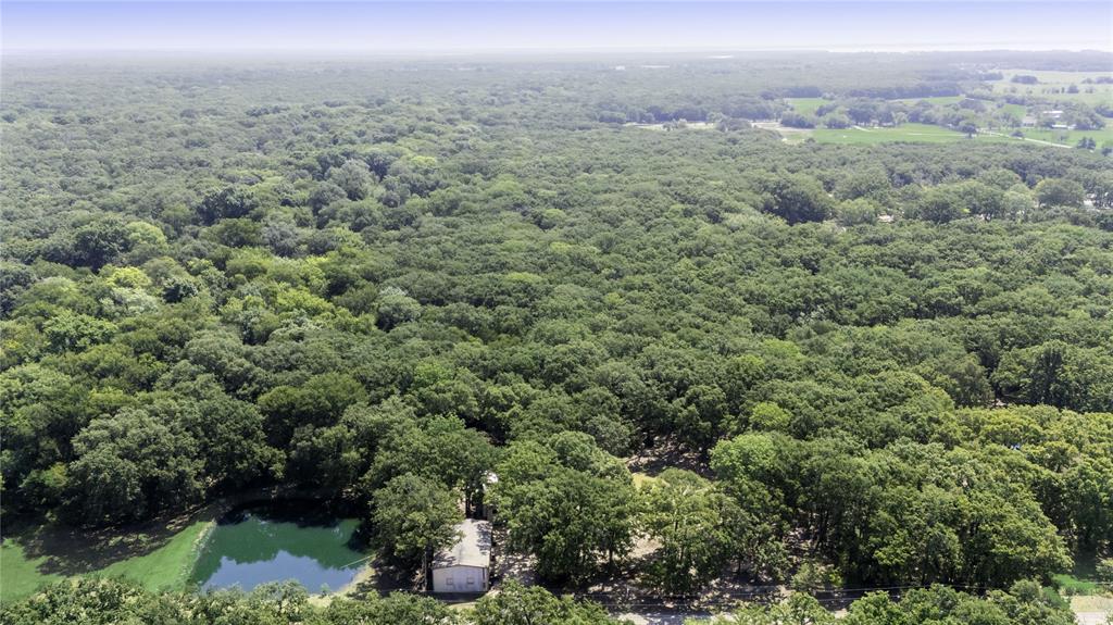 7243 County Road 3512 Quinlan, TX 75474 - Photo 10 of 14 Bird's eye view of a heavily wooded area and a large body of water
