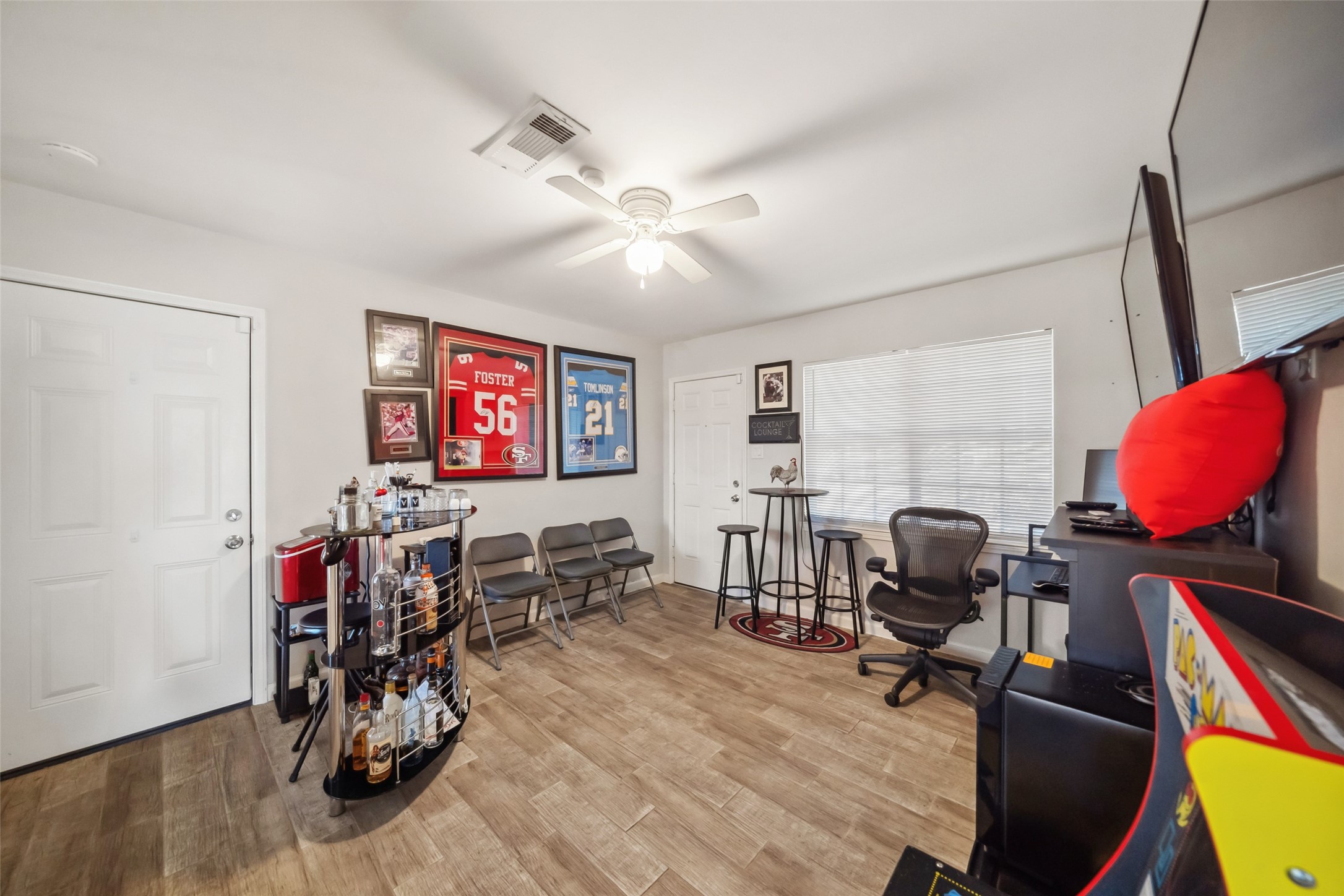 202 Black Forest Drive Spring, TX 77388 - Photo 12 of 26 SECONDARY SPORTS VIEWING AREA FOR SPORTS AND FRIENDS, THE 'CAVE'