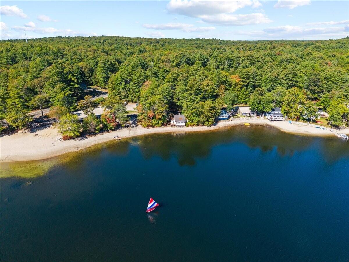 8 Mayberry Road Gray, ME 04039 - Photo 1 of 26 Drone Lake sail boat1