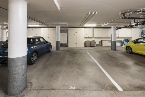 a car parked in parking area