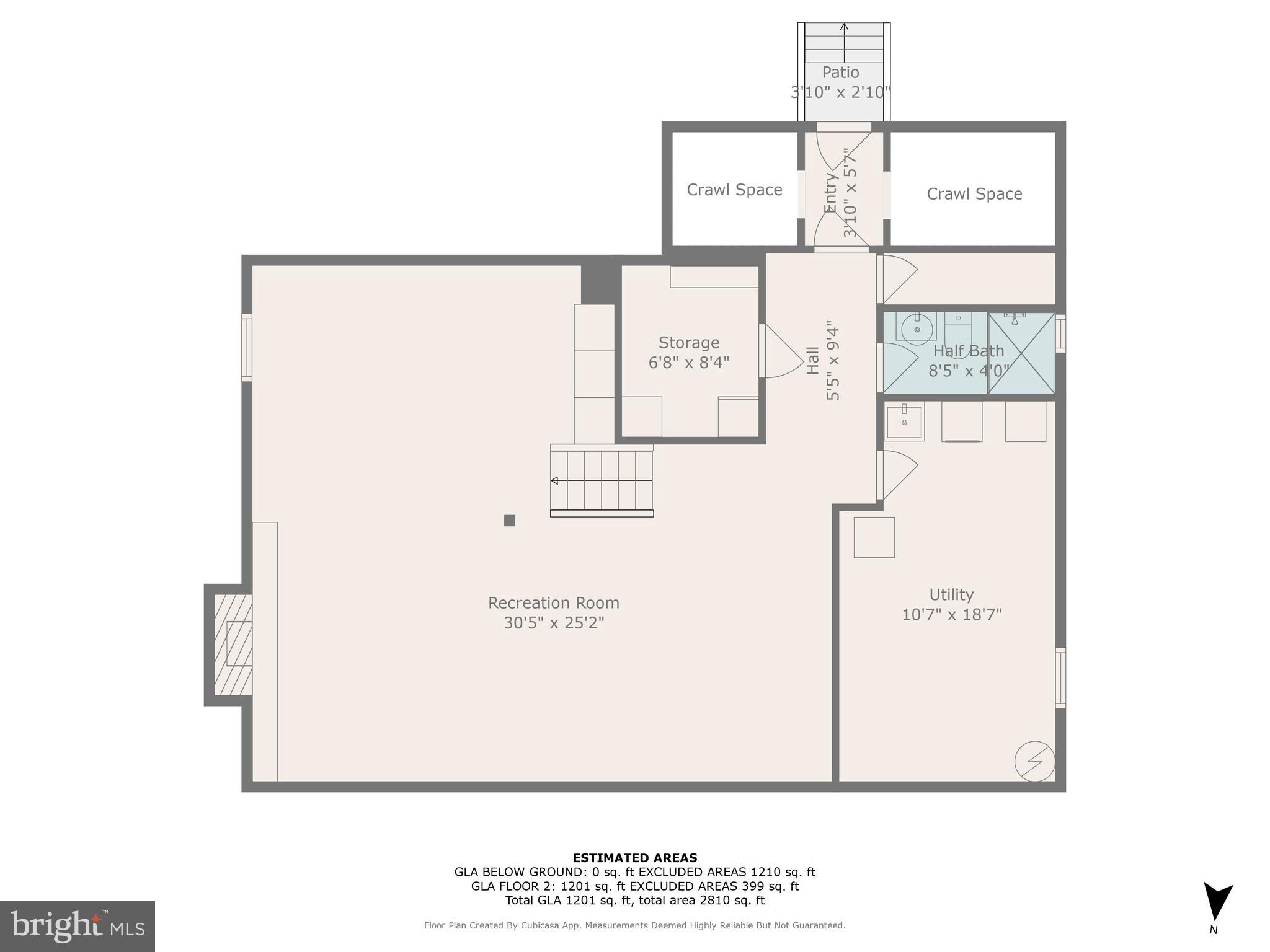 1531 Manor View Road Davidsonville, MD 21035 - Photo 40 of 41 Floor Plan: Lower Level