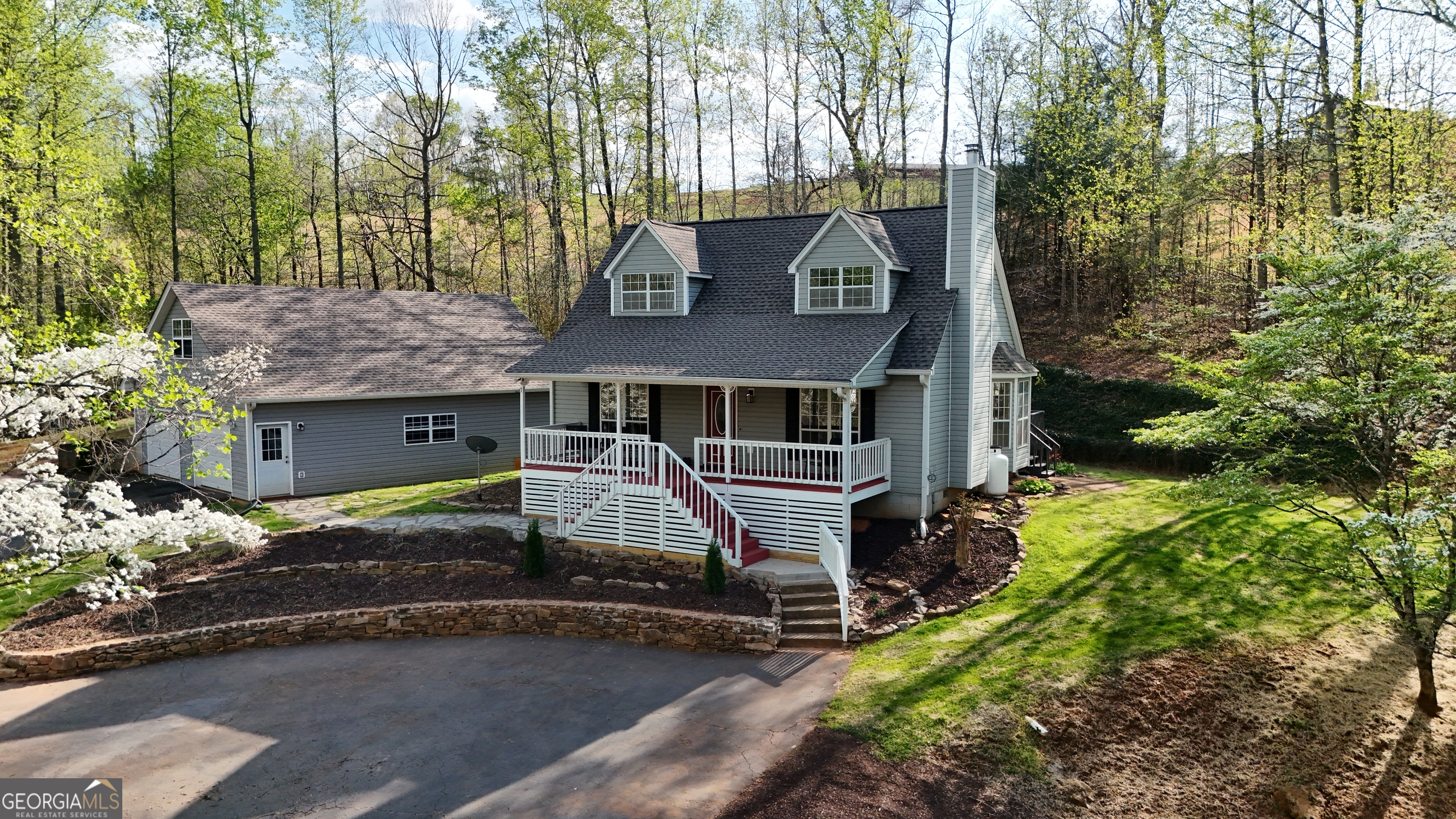 354 Prairie Flower Drive Cleveland, GA 30528 - Photo 2 of 49 front view of house with a yard