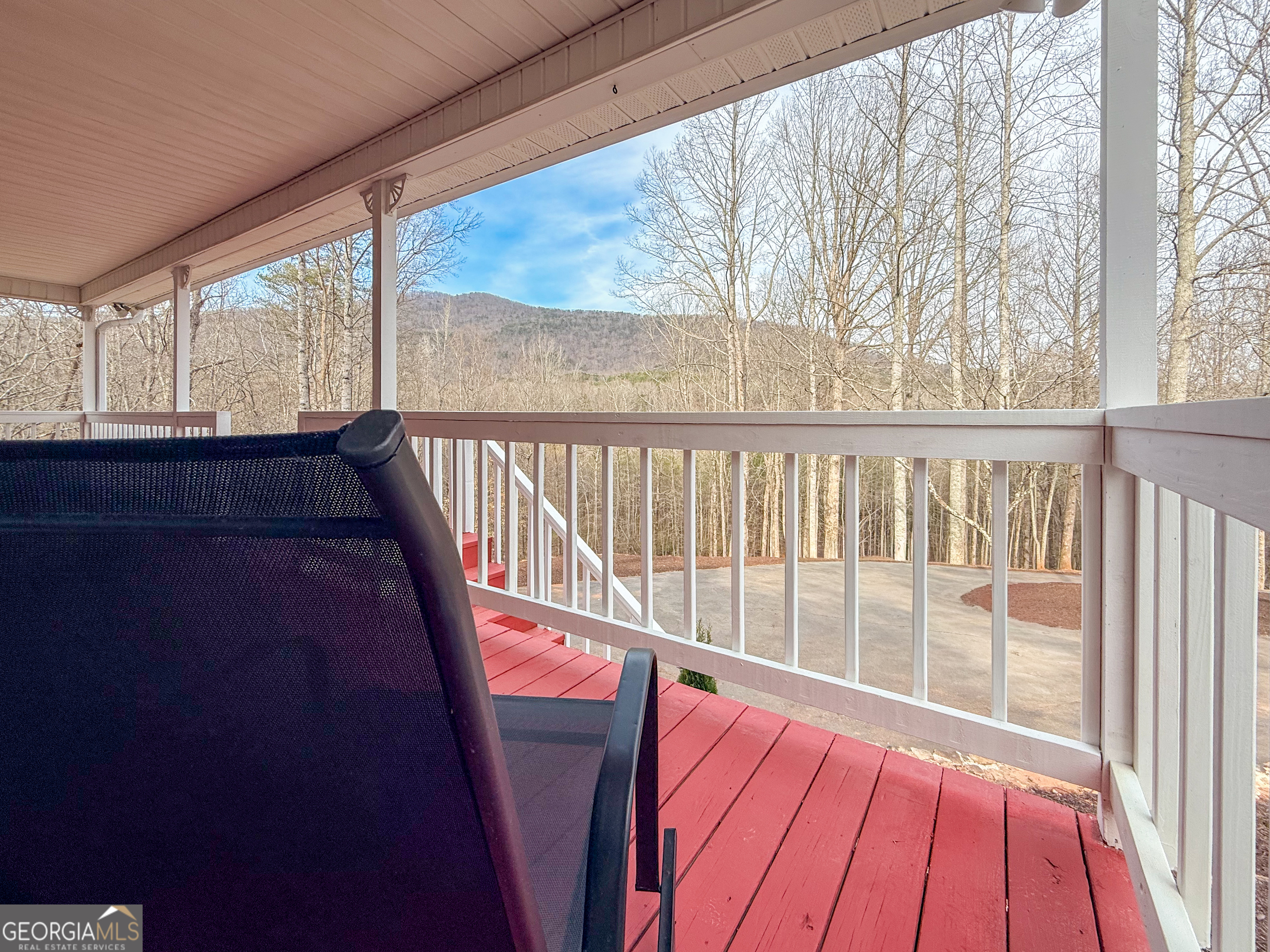 354 Prairie Flower Drive Cleveland, GA 30528 - Photo 5 of 49 a view of balcony with wooden floor