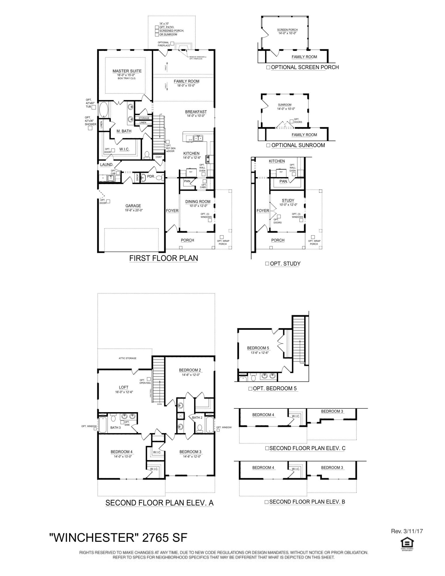 4067 Exploration Road Ladson, SC 29456 - Photo 2 of 2 Winchester Plan