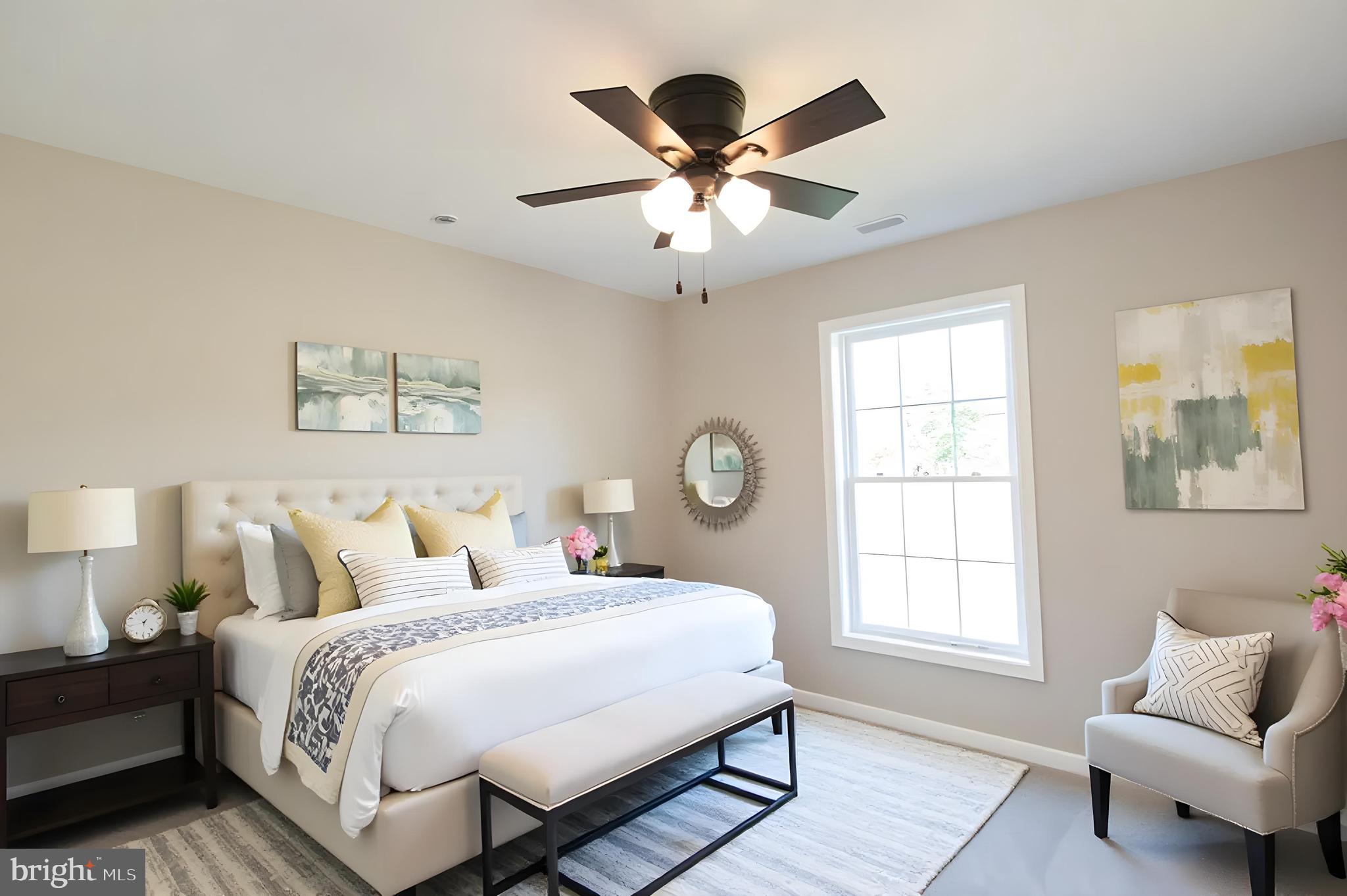 Wrights Rest Road Hurlock, MD 21643 - Photo 6 of 22 a bedroom with a bed and window