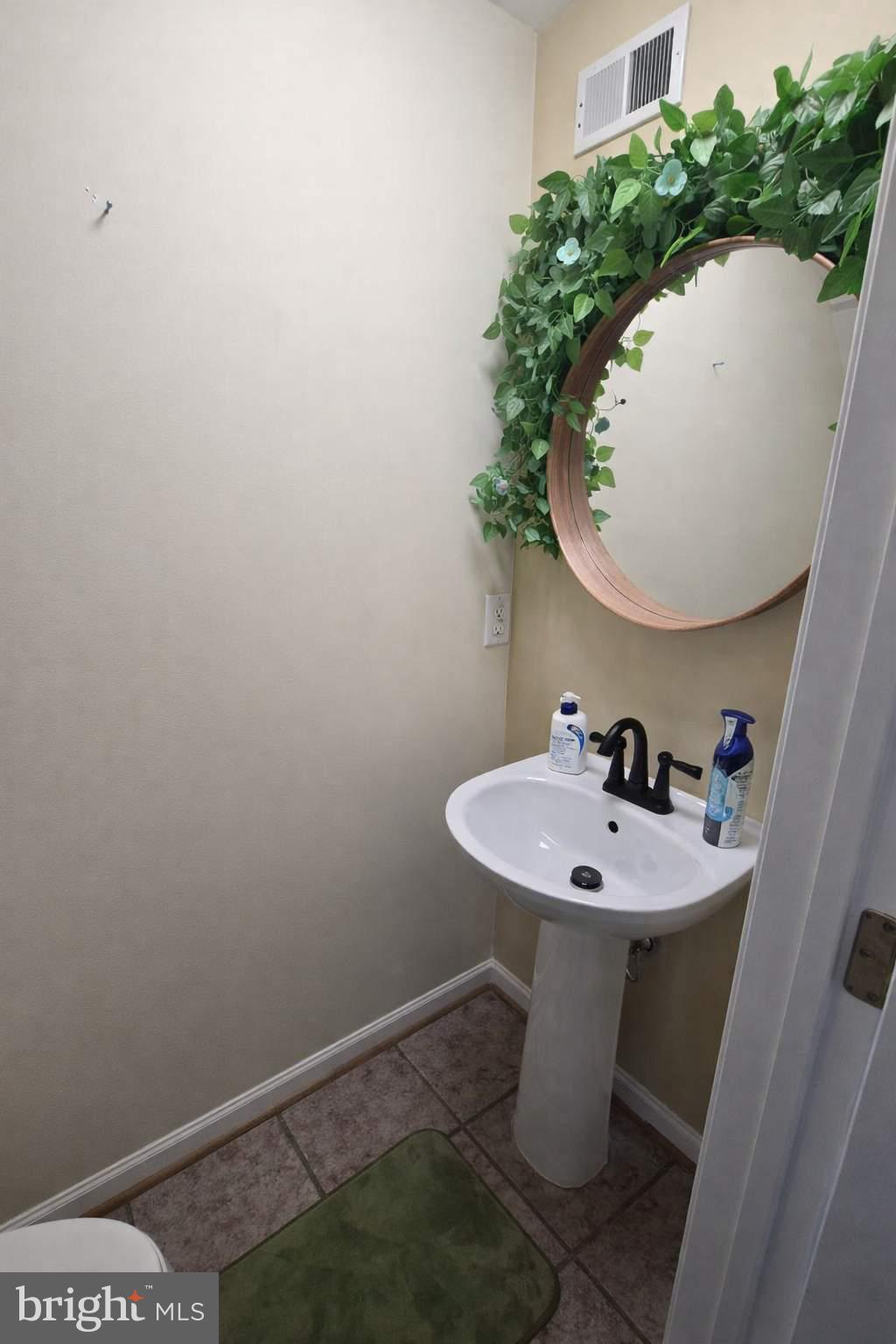 43068 Eustis Street Chantilly, VA 20152 - Photo 4 of 25 a bathroom with a sink and a mirror