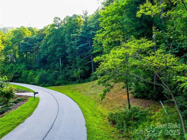 a yard with lots of green space