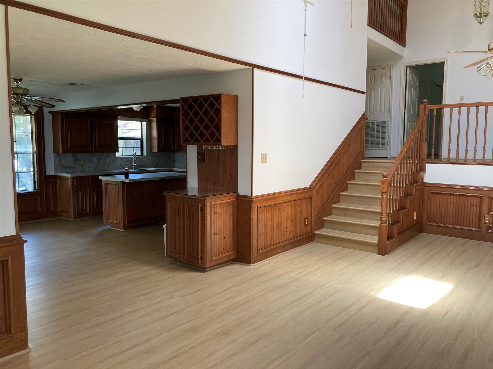 554 Harbor Drive Onalaska, TX 77360 - Photo 18 of 32 a view of a kitchen with furniture and a kitchen counter top space
