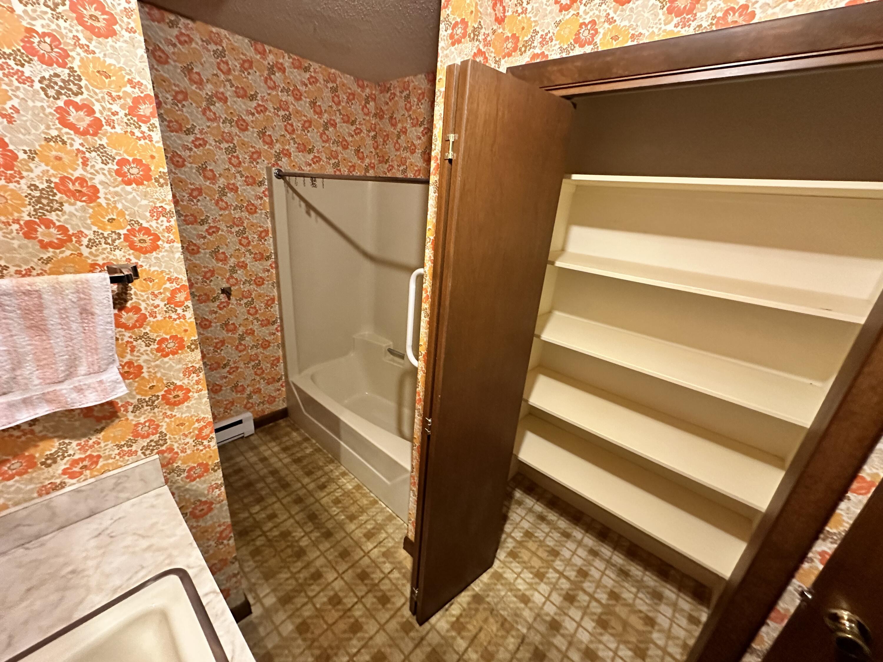 193 Jackson Hill Road Minot, ME 04258 - Photo 31 of 62 Upstairs Bathroom w/Linen Closet