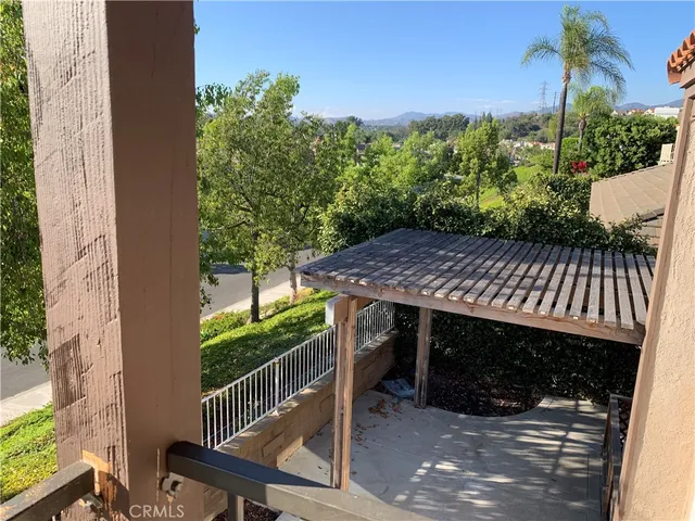 an outdoor view from balcony