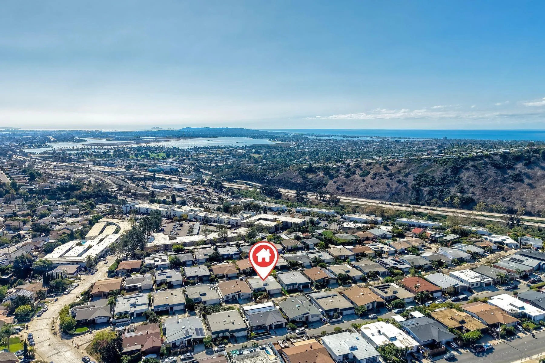 3063 Conner Way San Diego, CA 92117 - Photo 44 of 52 an aerial view of a city
