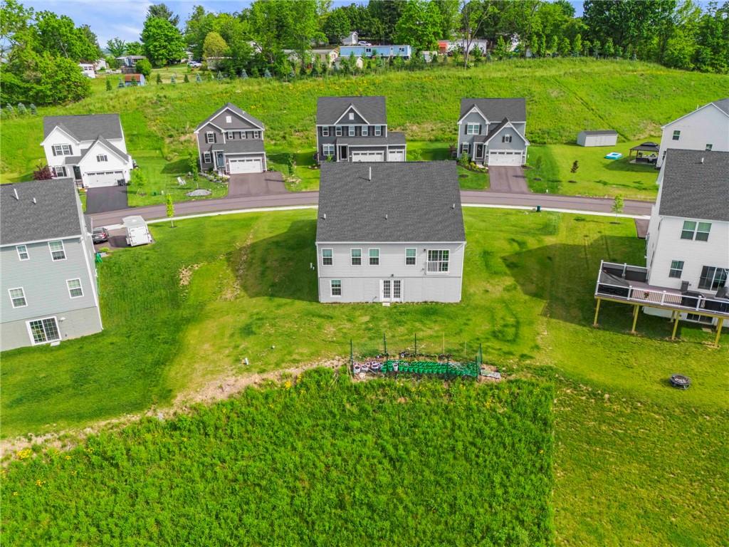 327 Crossing Drive Eighty Four, PA 15330 - Photo 32 of 34 an aerial view of a house with outdoor space swimming pool and tennis court