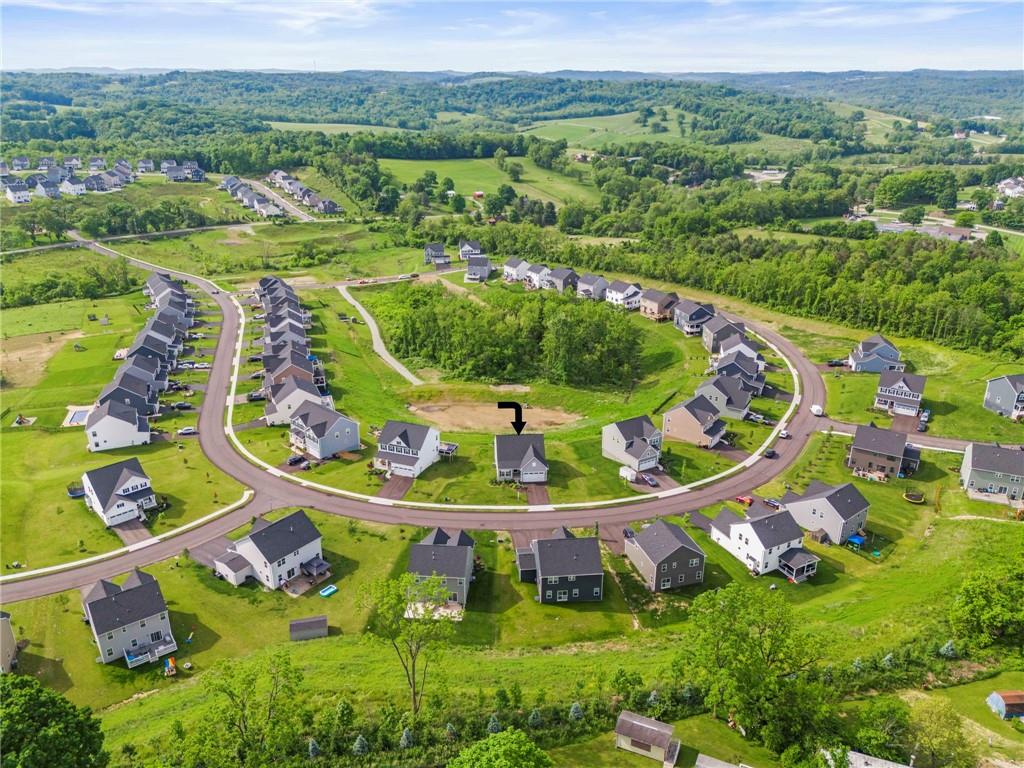 327 Crossing Drive Eighty Four, PA 15330 - Photo 7 of 34 an aerial view of residential houses with outdoor space and pool
