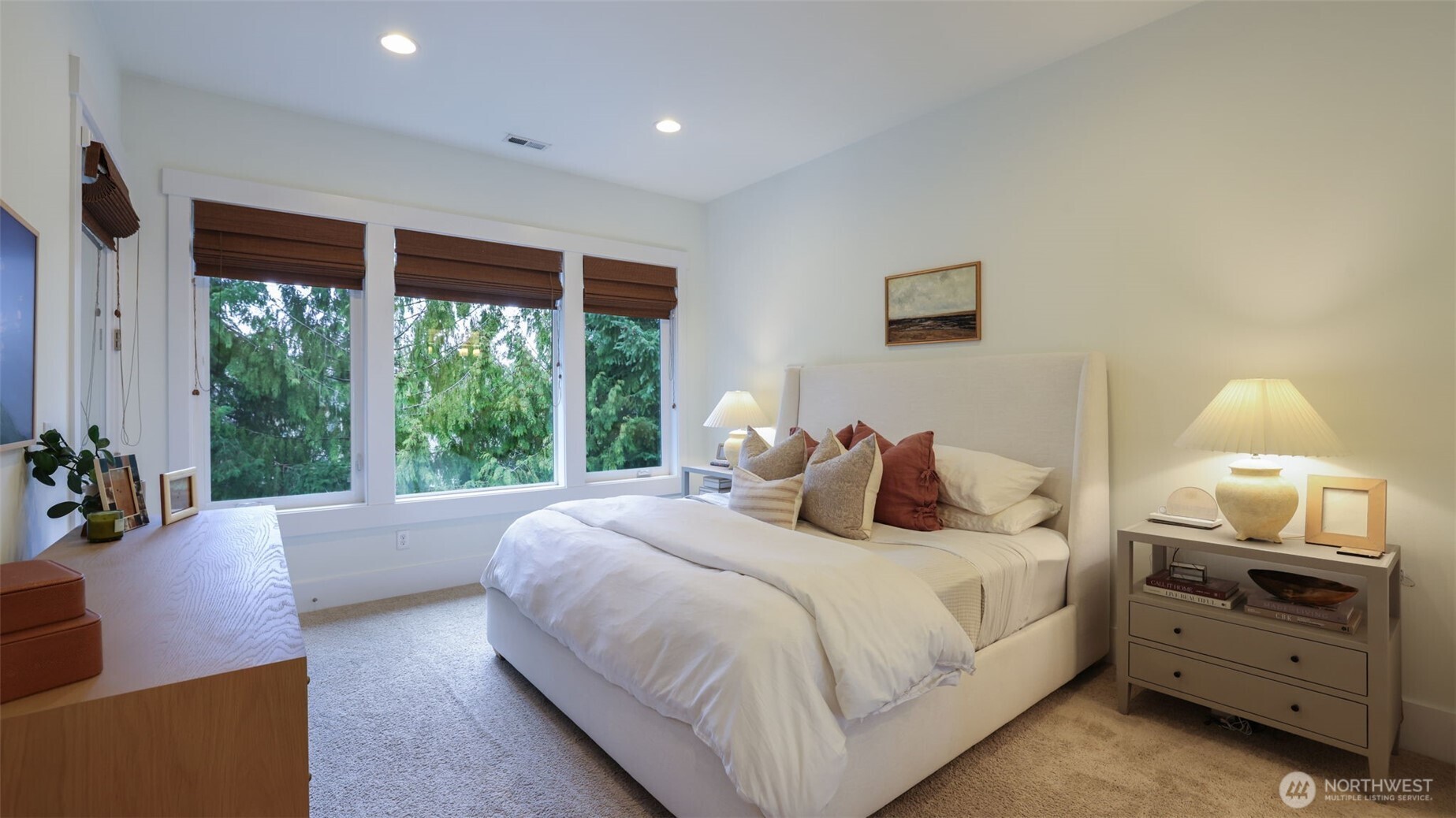 629 Field Place Northeast Renton, WA 98059 - Photo 19 of 37 a bedroom with a bed and a couch