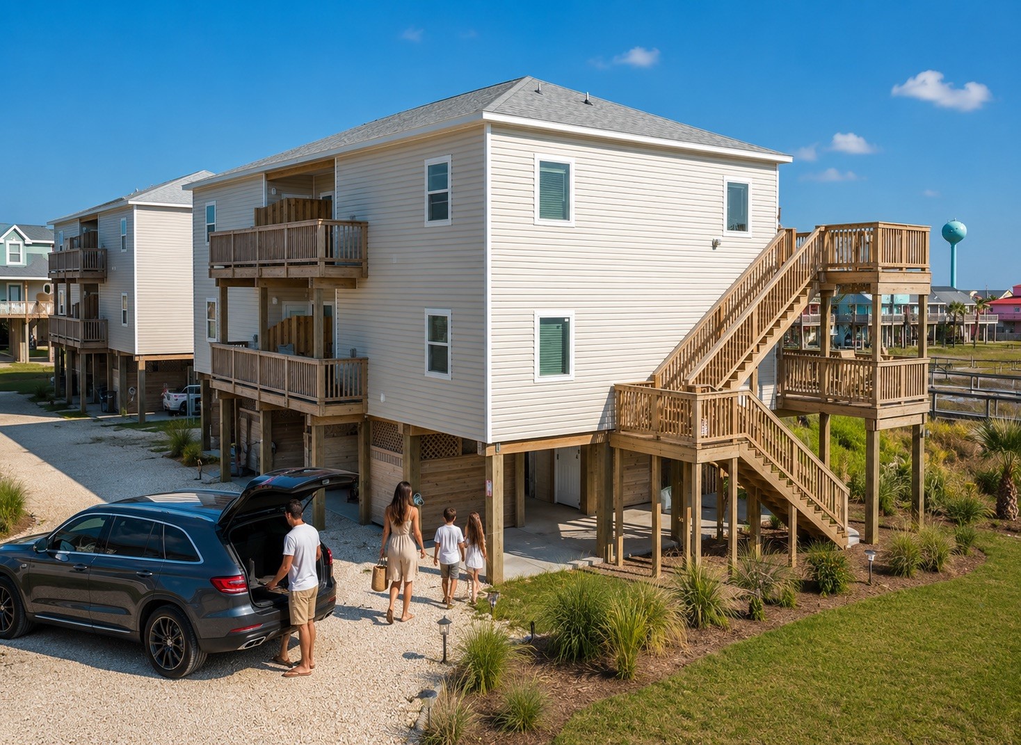 116 Howard Avenue, Unit I Surfside Beach, TX 77541 - Photo 32 of 39 Waterfront and Top Unit is the ultimate VIP Surfside Beach Experience your short term rental guests will never want to leave!