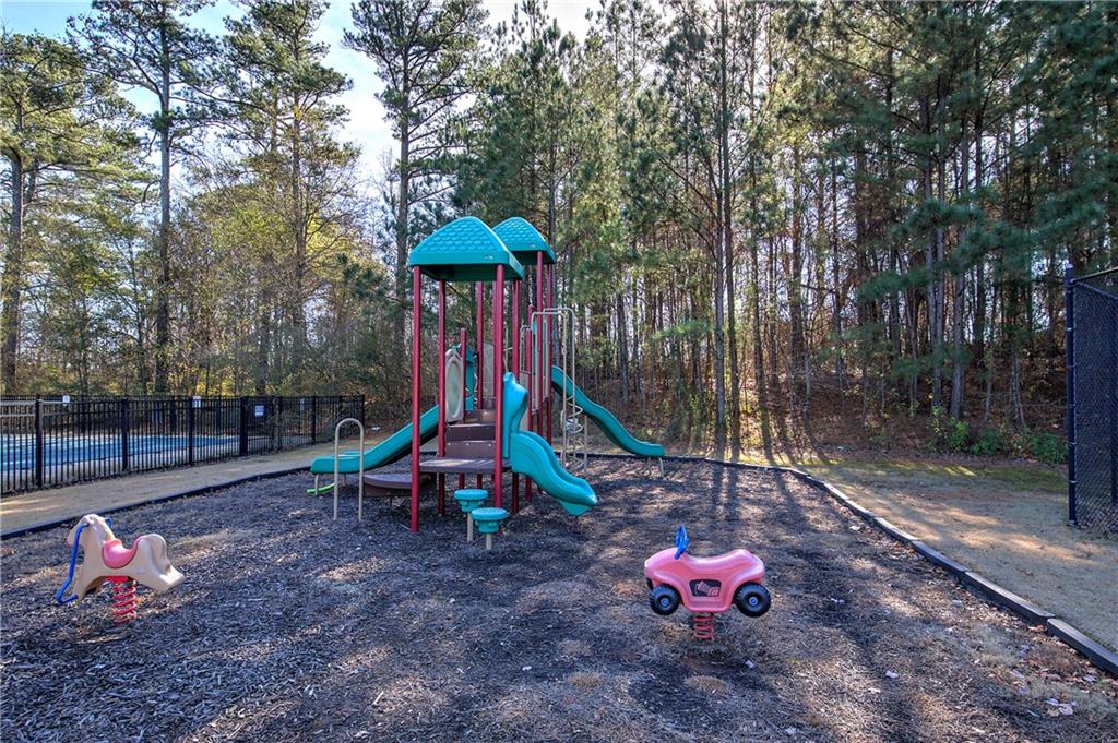 4 Timberland Trace Court Dallas, GA 30157 - Photo 52 of 53 a garden view with a seating space
