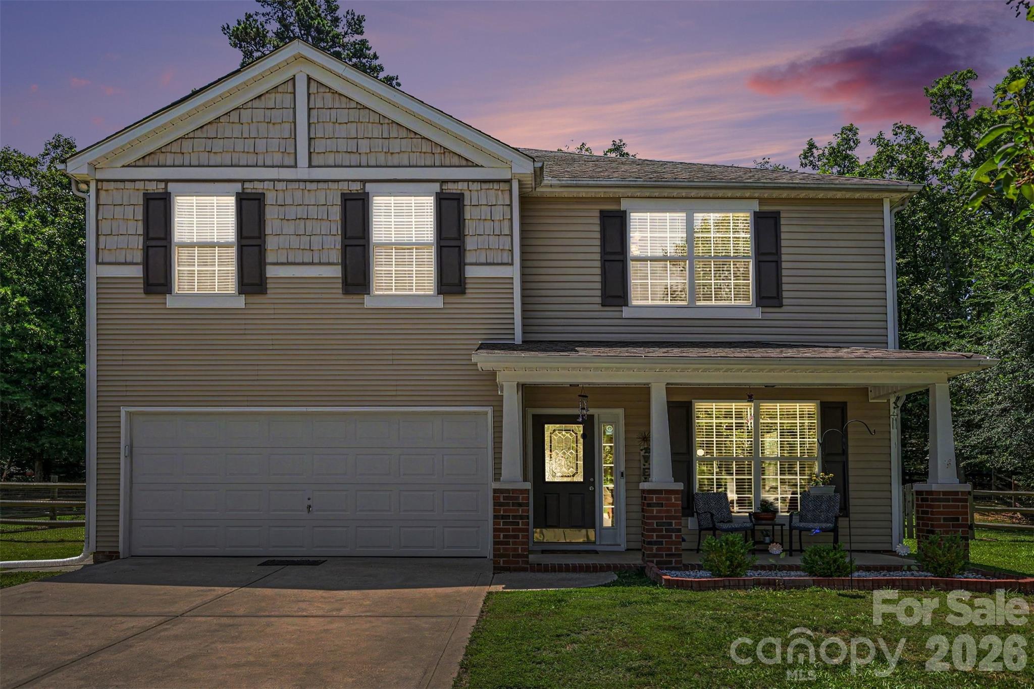 3035 Proverbs Court Monroe, NC 28110 - Photo 2 of 30 front view of house