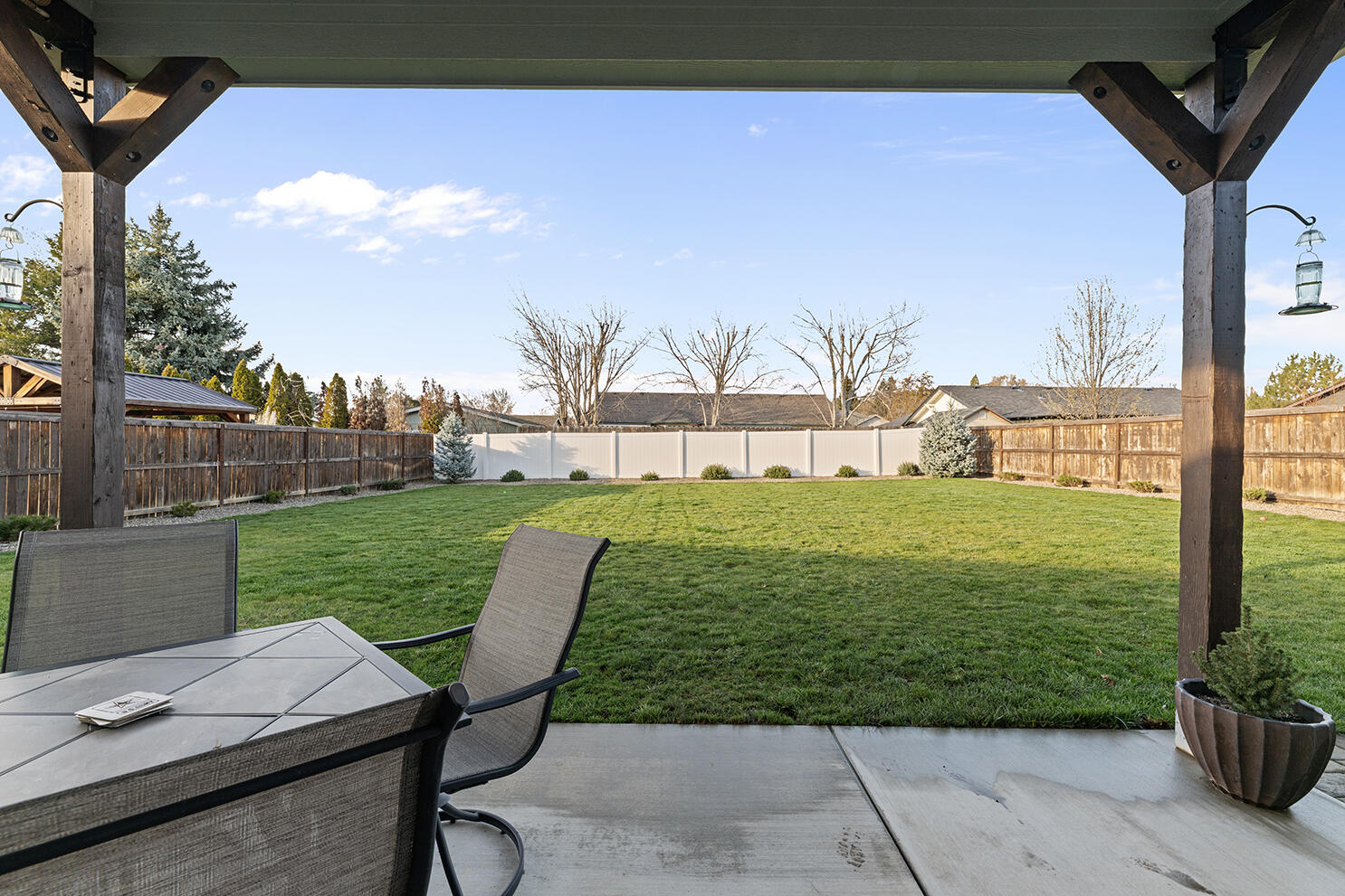 1043 Arrowhead Trail Eagle Point, OR 97524 - Photo 24 of 29 a view of yard with seating area and green space