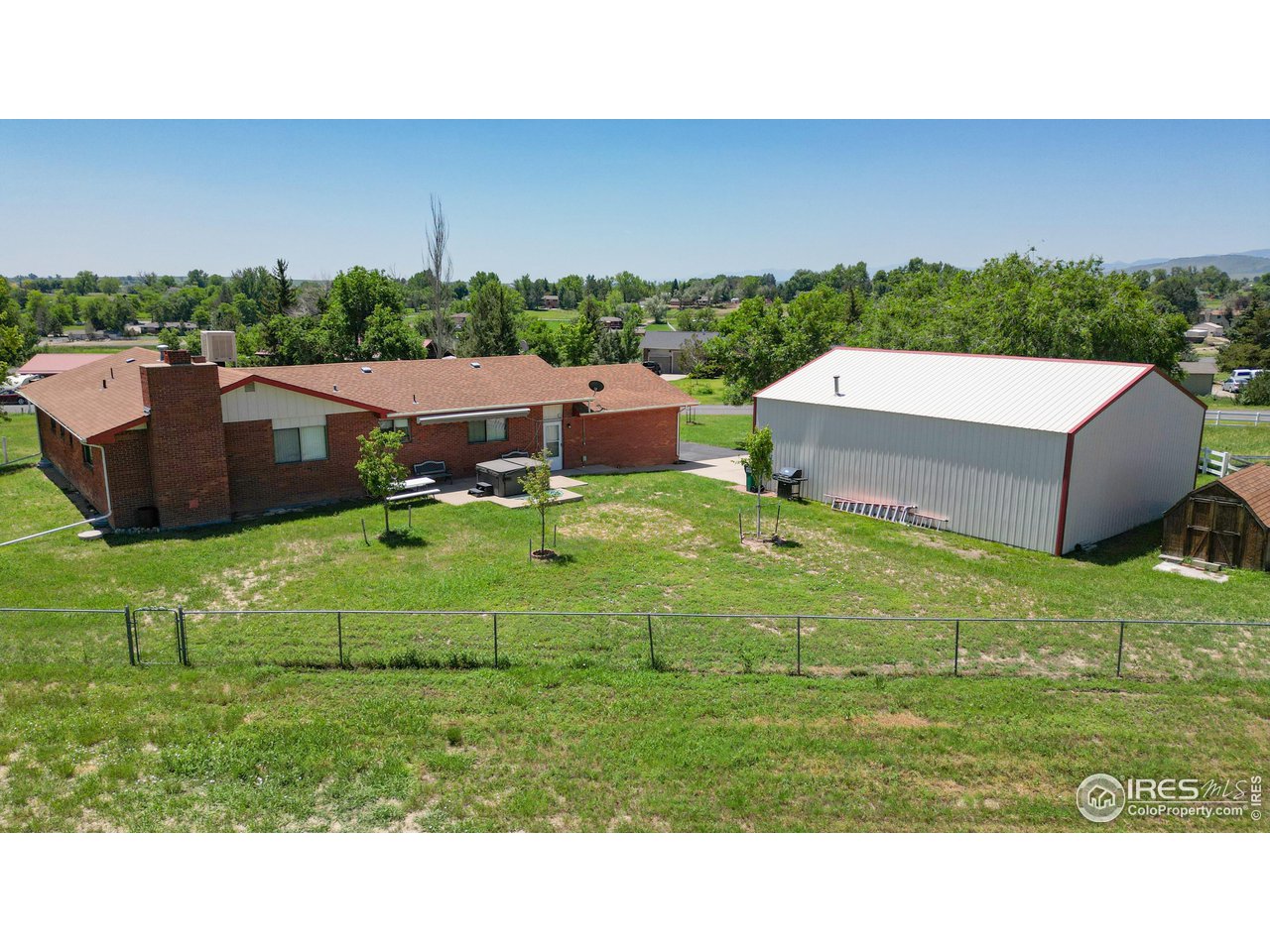 2812 Lake Hollow Road Berthoud, CO 80513 - Photo 35 of 39 a view of an house with backyard