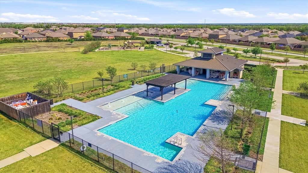 2126 Rubin Road Fate, TX 75189 - Photo 16 of 19 an aerial view of a house with a ocean view