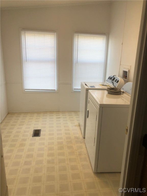 5523 Ridge Road Heathsville, VA 22473 - Photo 11 of 23 Washroom with washer and clothes dryer