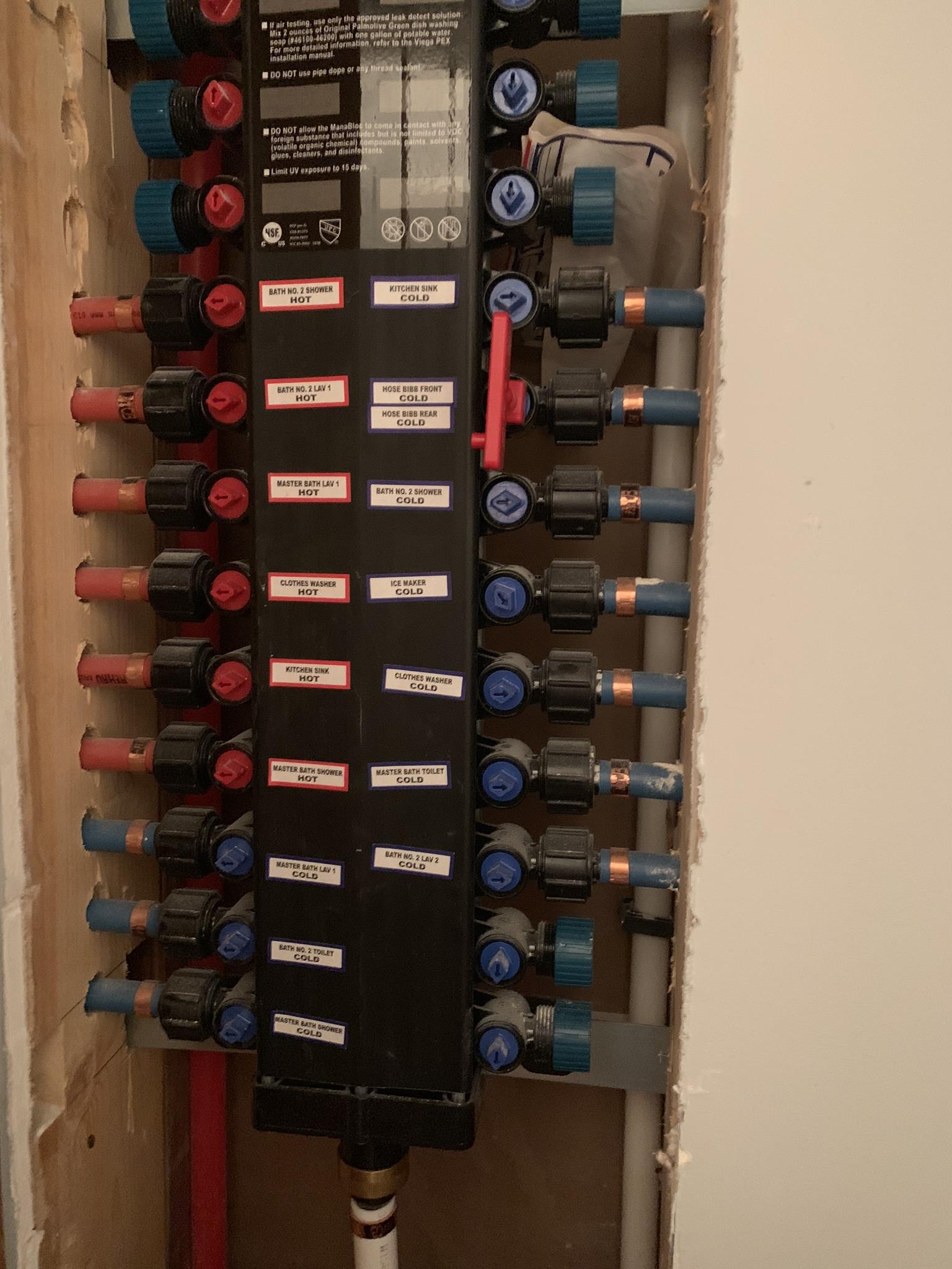 311 Goose Creek Road Alexandria, TN 37012 - Photo 16 of 22 Control unit to turn on and off water to every point in home. Fantastic feature for turning off outside faucet's during the winter months