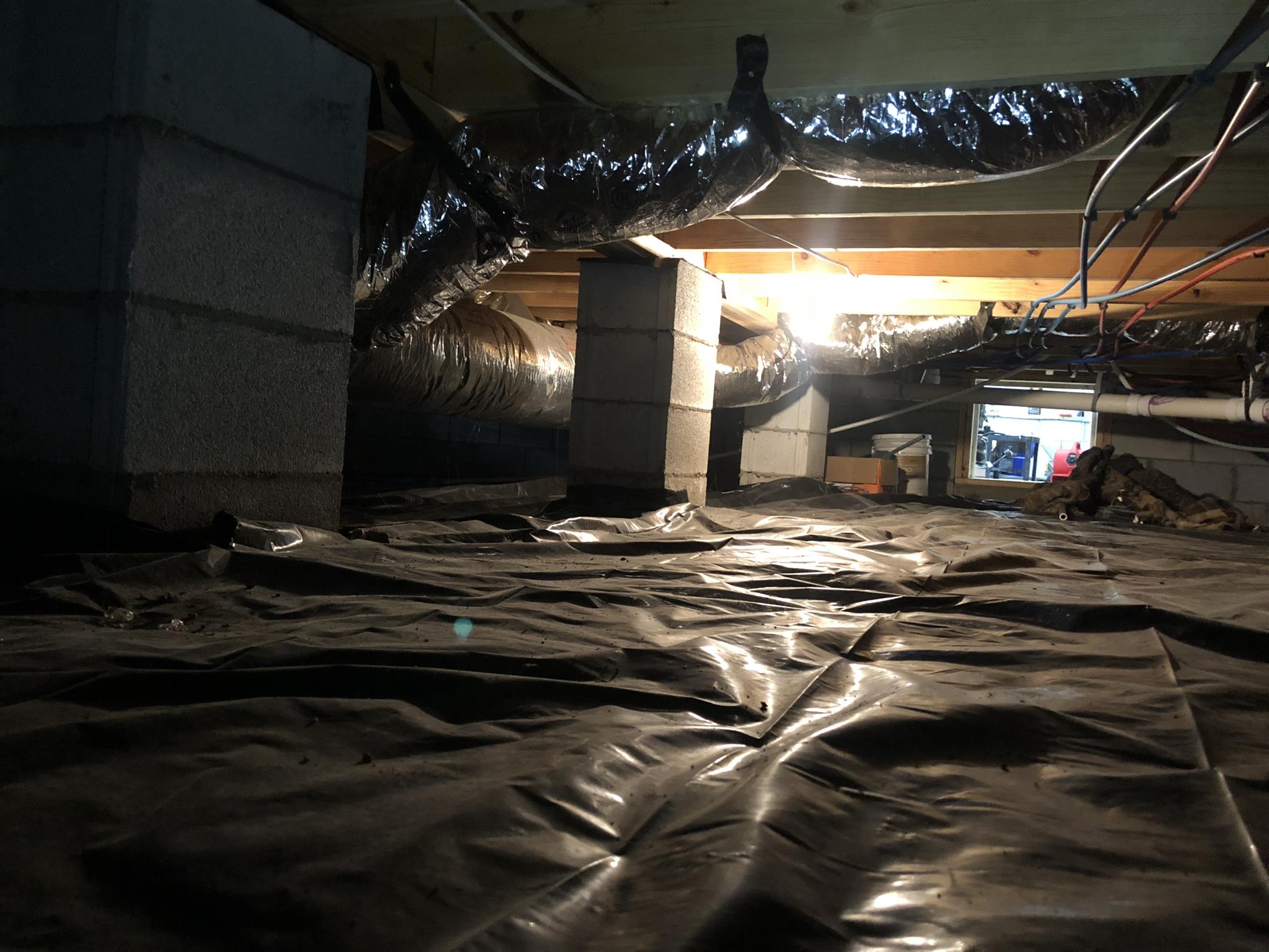 311 Goose Creek Road Alexandria, TN 37012 - Photo 21 of 22 Vapor barrier in crawl space
