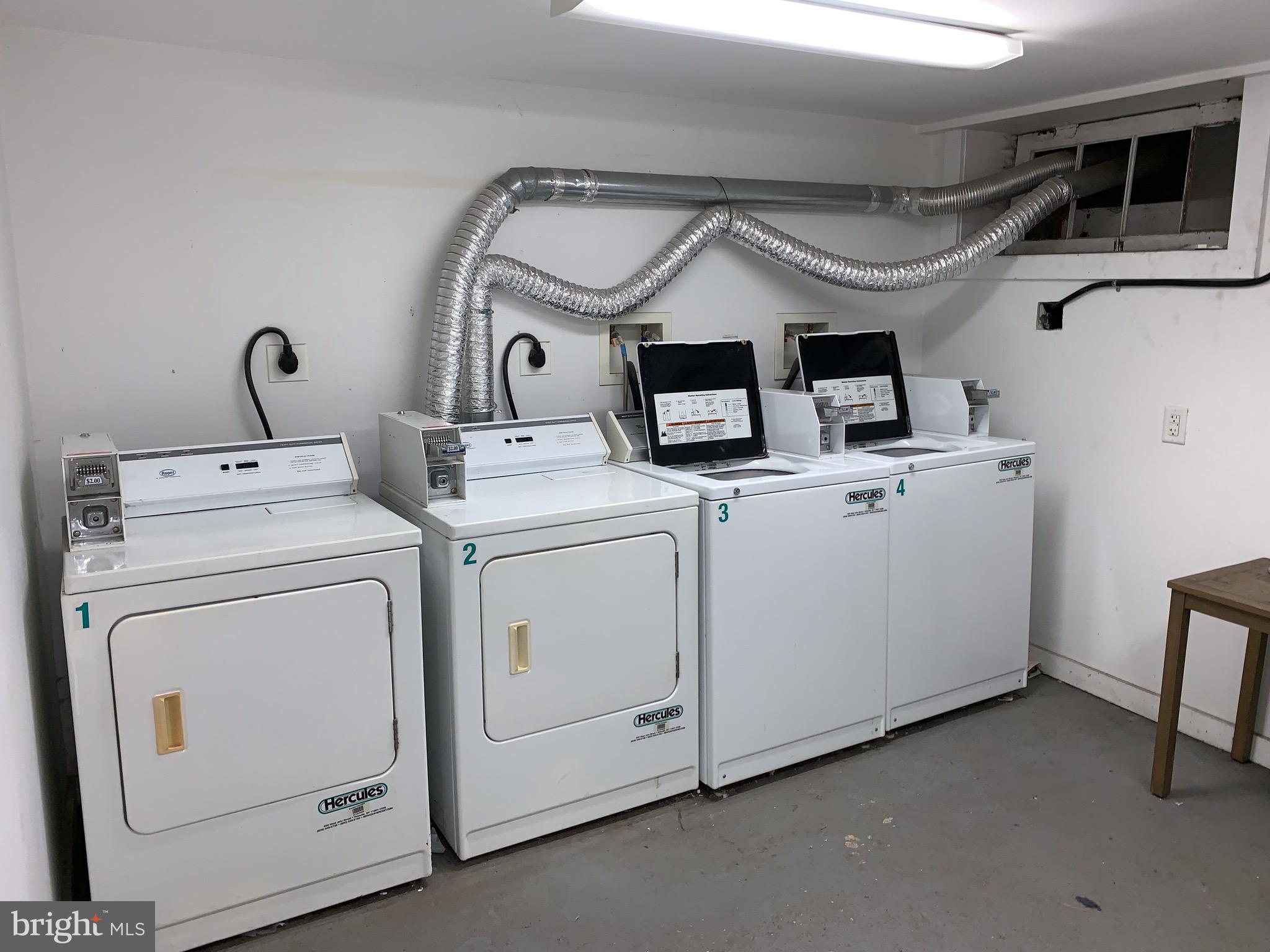 1300 Spruce Street, Unit 3A Philadelphia, PA 19107 - Photo 9 of 9 a utility room with dryer and washer