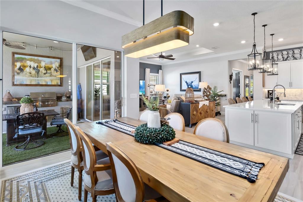2744 Nature Vw Road St. Cloud, FL 34771 - Photo 20 of 49 a view of a dining room with furniture