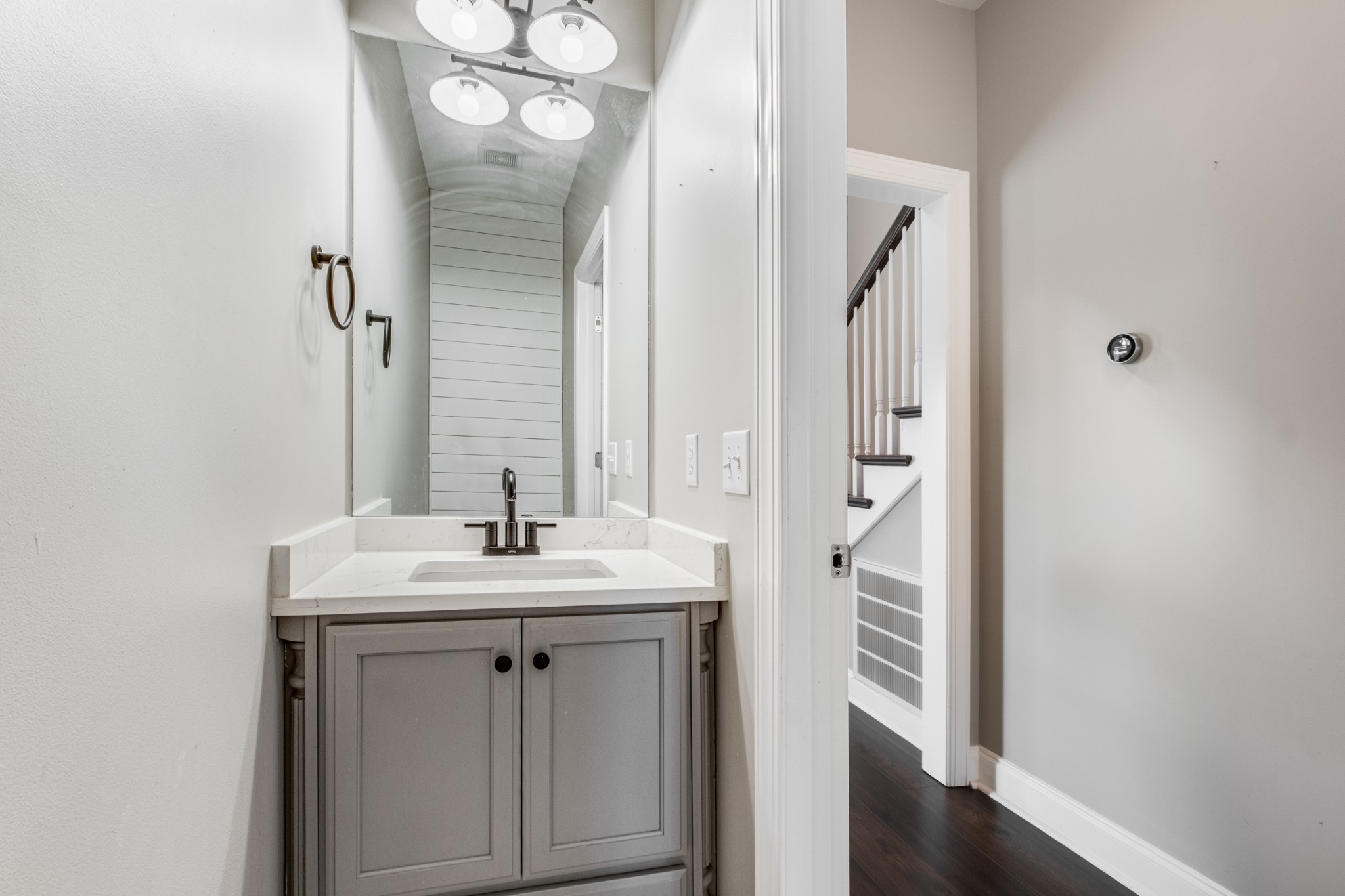 331 Midtown Trail Mount Juliet, TN 37122 - Photo 14 of 30 a bathroom with a sink a mirror and a window