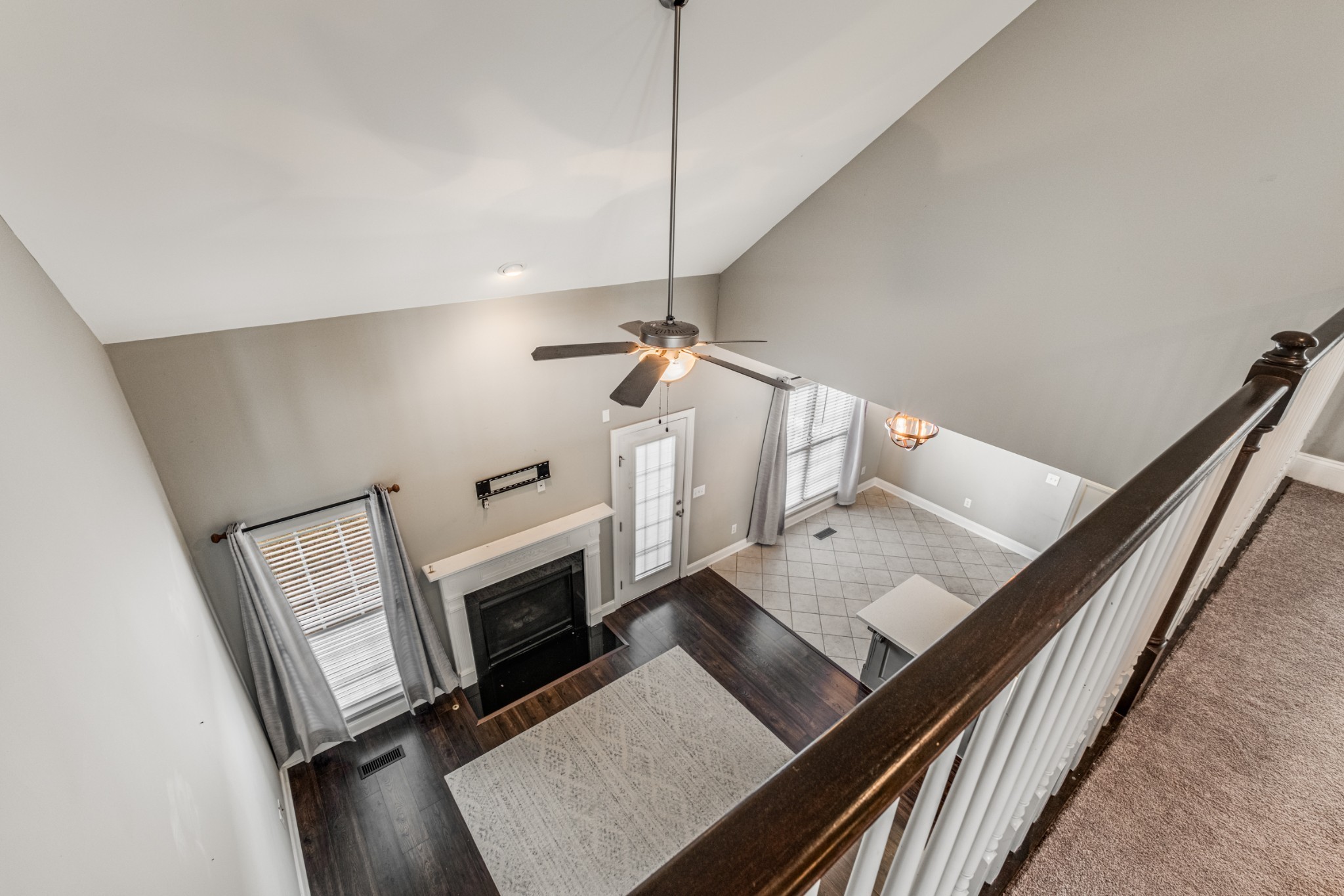 331 Midtown Trail Mount Juliet, TN 37122 - Photo 21 of 30 a view of a living room with furniture and a fireplace