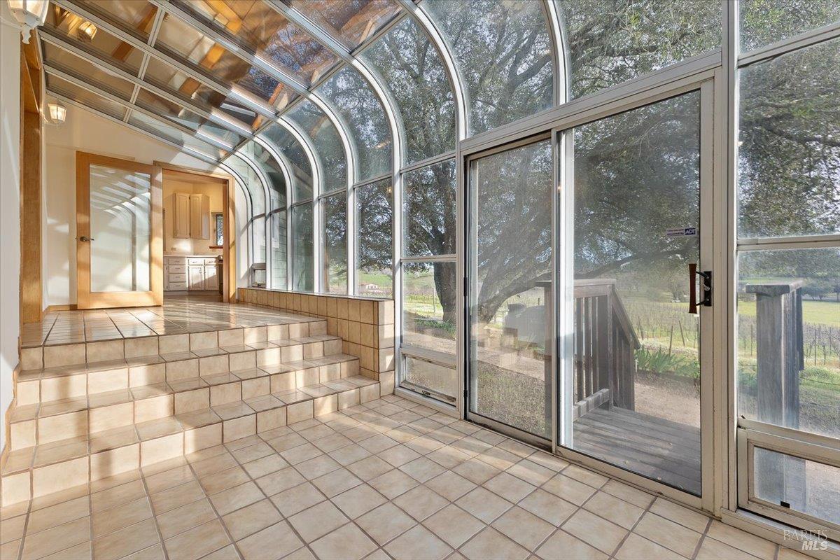 910-920 Lytton Springs Road Healdsburg, CA 95448 - Photo 27 of 59 a view of entryway with a floor to ceiling window