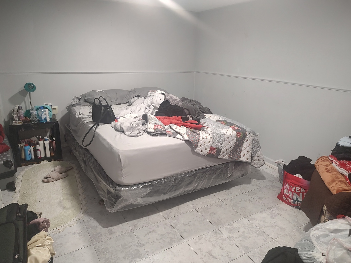 1045 Palace Street Aurora, IL 60506 - Photo 18 of 28 a bedroom with a bed and pillows