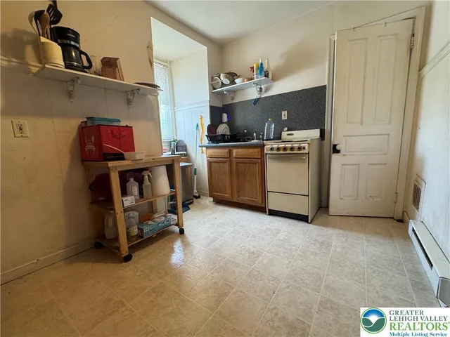 a room with storage and utility