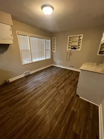 a view of empty room