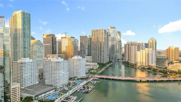 a view of balcony with city view