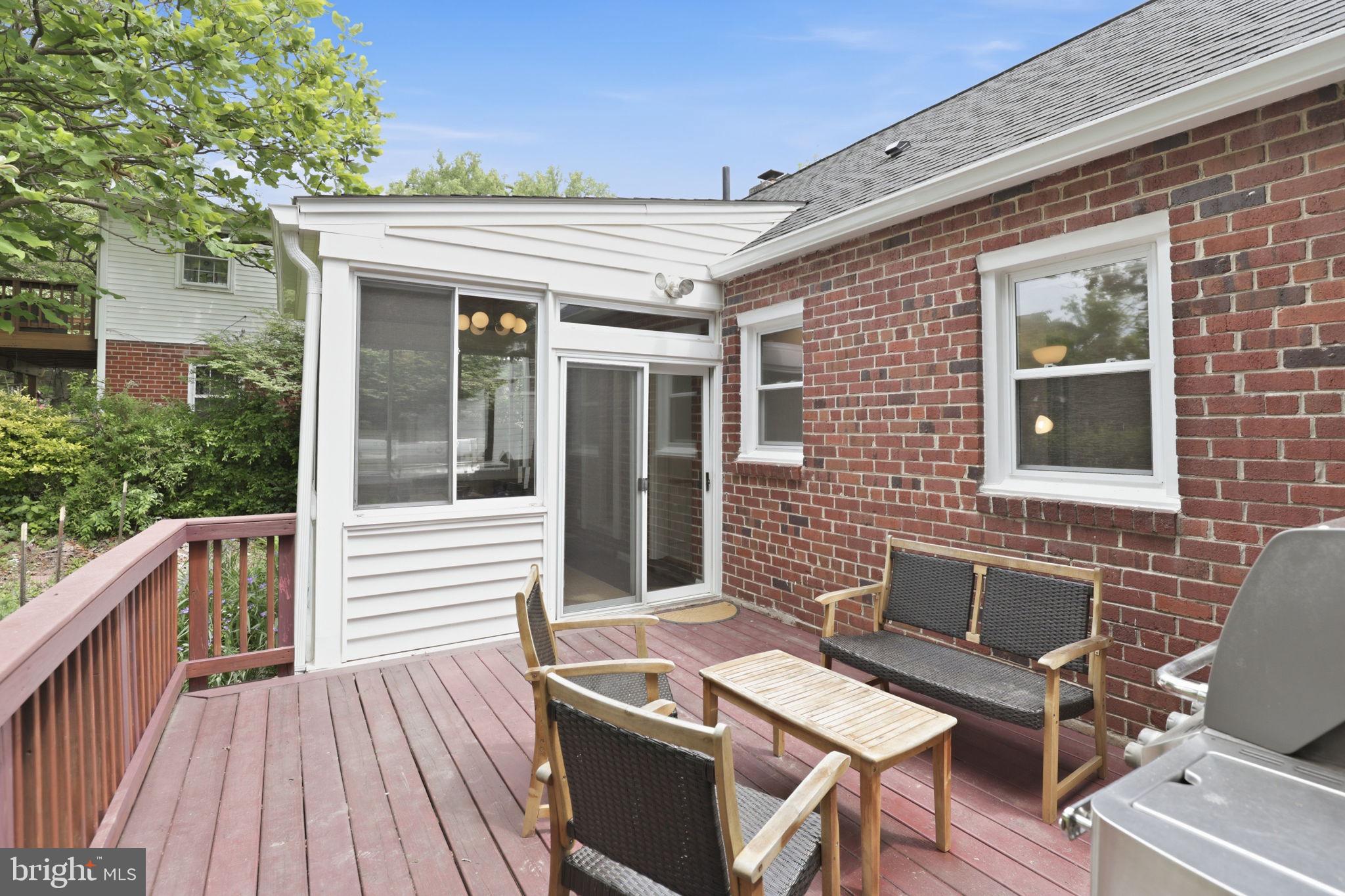 10510 Hayes Avenue Silver Spring, MD 20902 - Photo 20 of 24 Outdoor deck ideal for relaxing or dining