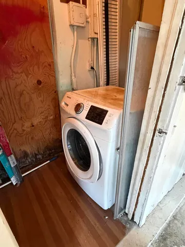 a view of washer and dryer