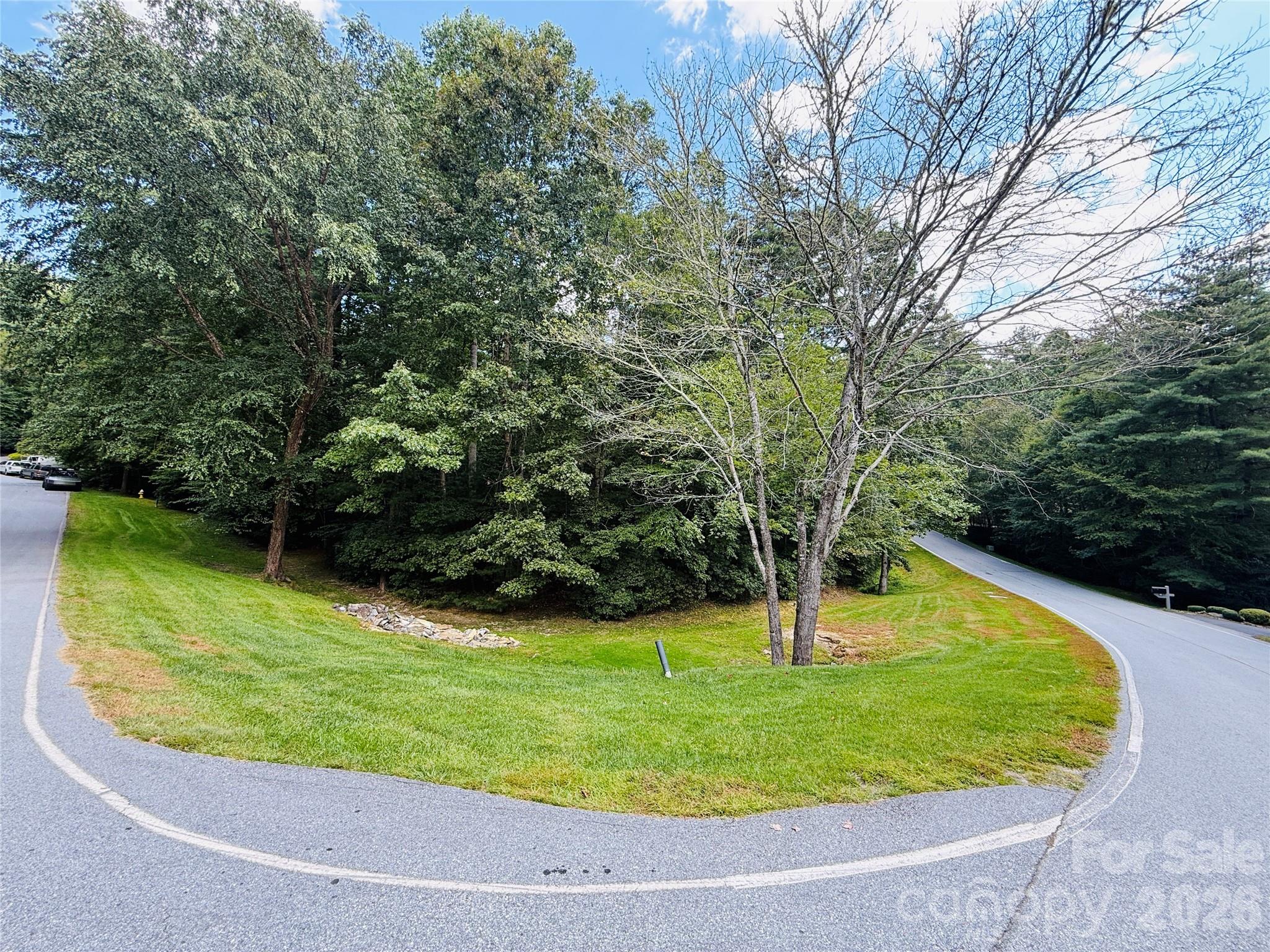 20 Prickly Briar Road Hendersonville, NC 28739 - Photo 6 of 9 a view of a swimming pool with a yard