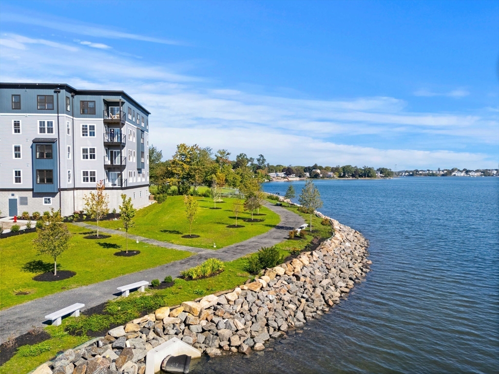16 Franklin Street, Unit 2403 Salem, MA 01970 - Photo 28 of 40 a view of a lake with a big yard