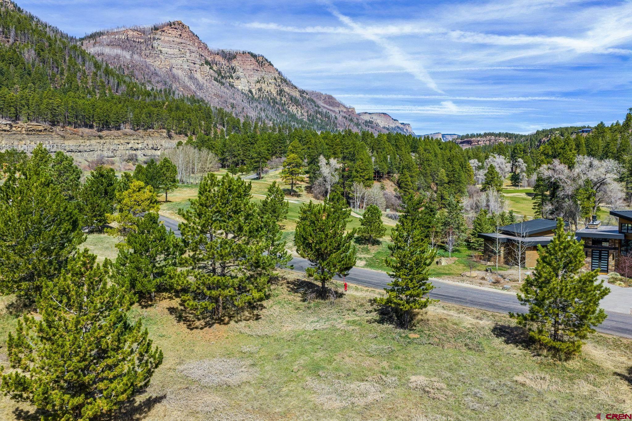24 Cliffs Edge Drive Durango, CO 81301 - Photo 12 of 21 a view of a garden with a building in the background