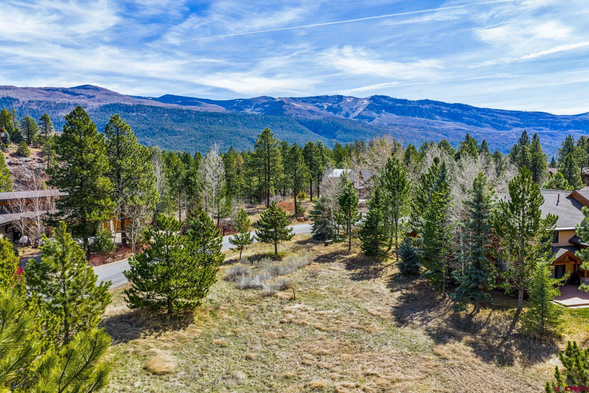 24 Cliffs Edge Drive Durango, CO 81301 - Photo 13 of 21 a view of a city with mountains in the background