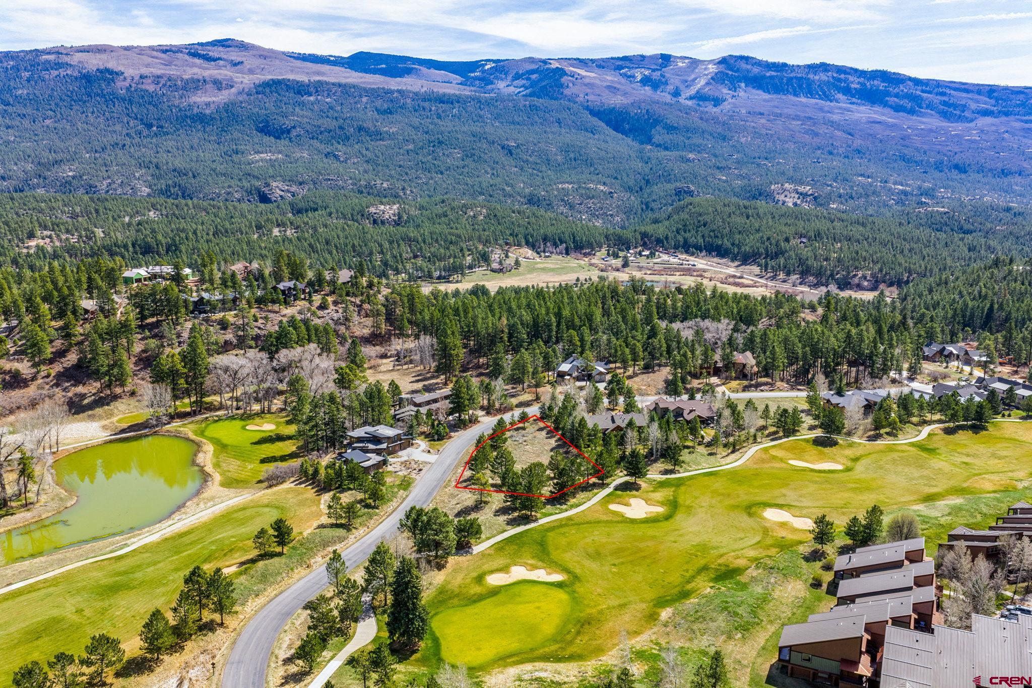 24 Cliffs Edge Drive Durango, CO 81301 - Photo 2 of 21 an aerial view of residential houses with outdoor space
