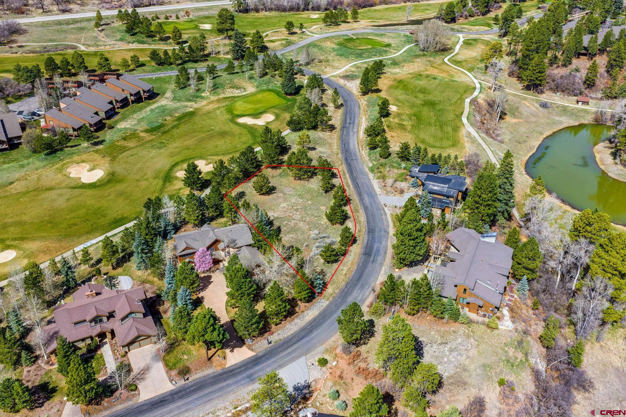 24 Cliffs Edge Drive Durango, CO 81301 - Photo 4 of 21 an aerial view of swimming pool