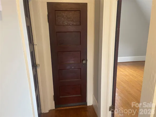 a view of front door