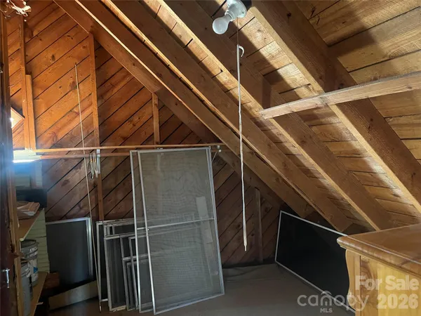 a view of storage and utility room